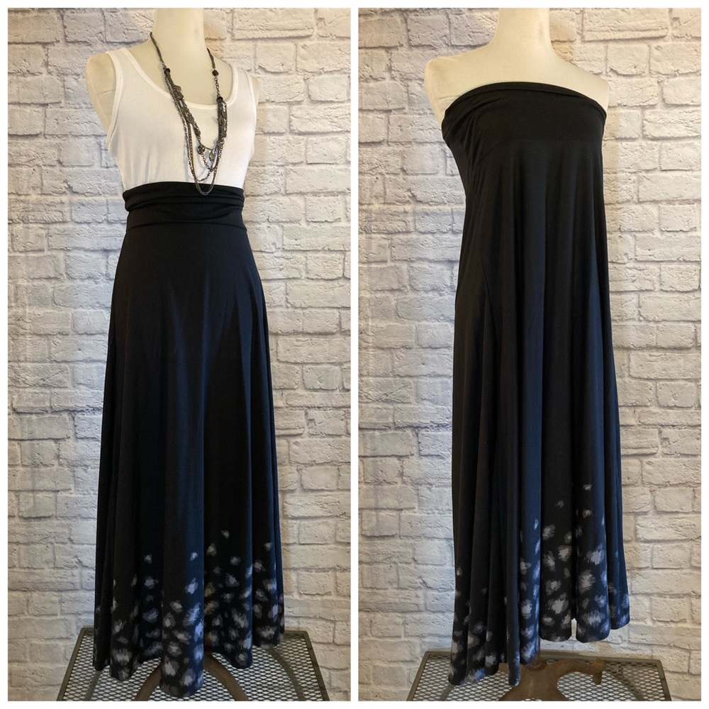 Elegant Black and White Women's Skirt